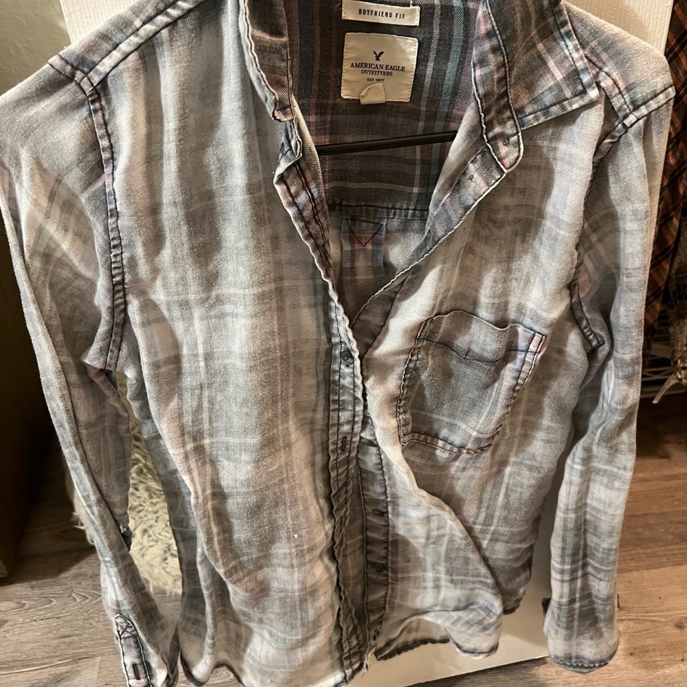 Button down flannel